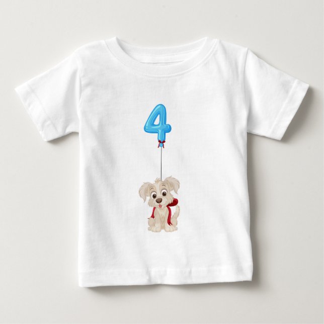 4 år t shirt (Framsida)