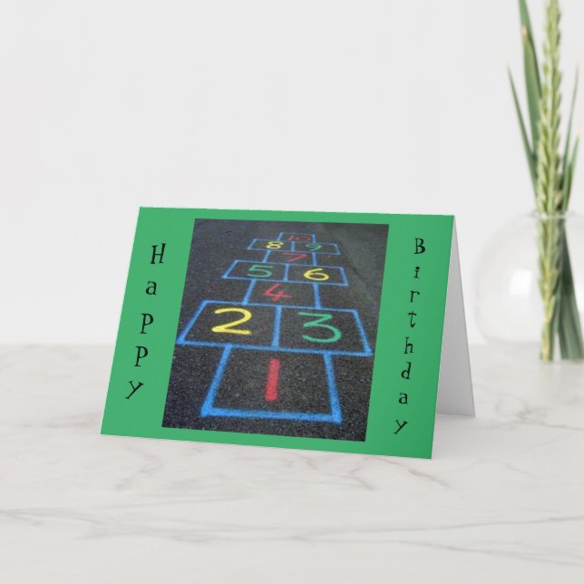 **4 ÅRS GAMLA FÖDELSEDAG** FRÅN RAGGEDY ANN-KORT KORT (Framsida)