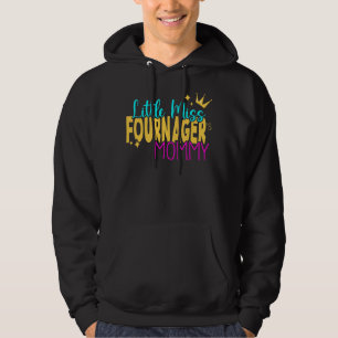 4 års Mamma av Födelsedagsfesten på födelsedagen Hoodie