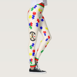 # 4 Autism Acceptans - Leggings