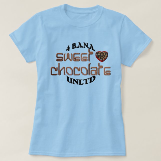 4 Banau Söt CB T Shirt (Design framsida)