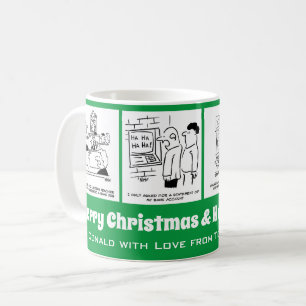 4 Banker & Banking Thated Tecknads to Personalize. Kaffemugg