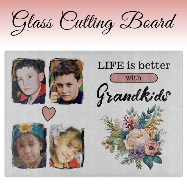 4 barnbarn fotoblommigt rosa (Skapare uppladdad)