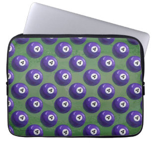 4 BASSÄNG BOLL MÖNSTER LAPTOP SLEEVE