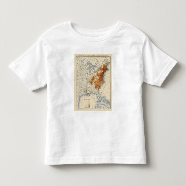 4 befolkning 1810 tee shirt (Framsida)