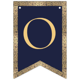 4 Brev Blåblå Välsigna dig-baptism Vimplar