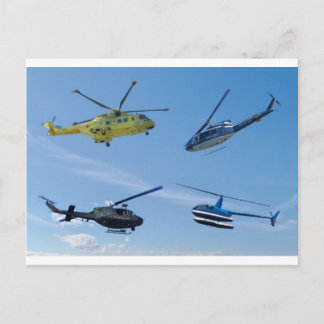 4 Chopper Vykort
