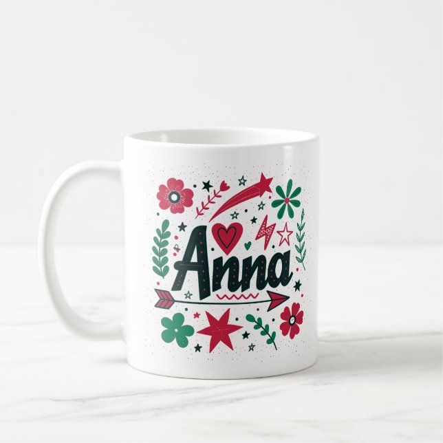 4 Color Anna 3 Kaffemugg (Vänster)
