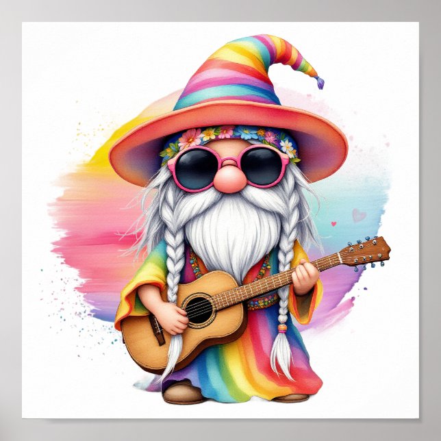 #4 Cool Gnome  Poster (Framsidan)