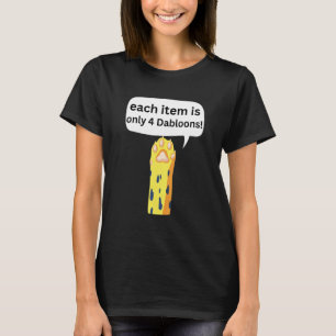 4 Dabloons Cat Memp Dabloons Doubloons Coin Cat P T Shirt