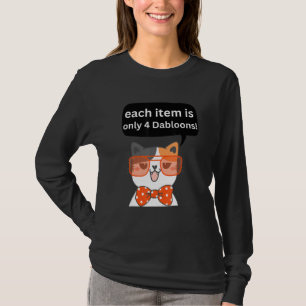 4 Dabloons Cat Memp Dabloons Doubloons Coin Cat P T Shirt