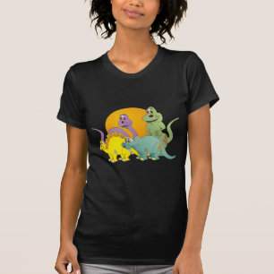 4 Dinosaur-vänner T Shirt