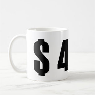 4 dollar kaffemugg