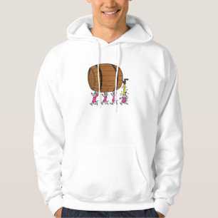 4 drack möss sweatshirt med luva