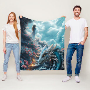 #4 Drakarnas värld Fleecefilt