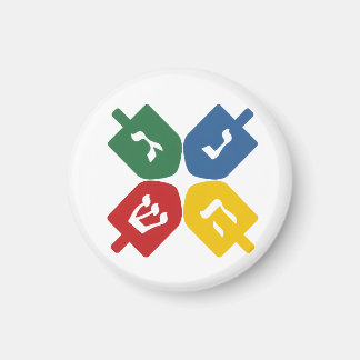 4 dreidlar magnet