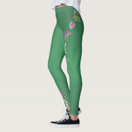 4:e årsdagen för frukt och Blommigt Leggings