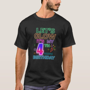 4:e B-dagen: låt det bli min 4-årsjubileum T Shirt