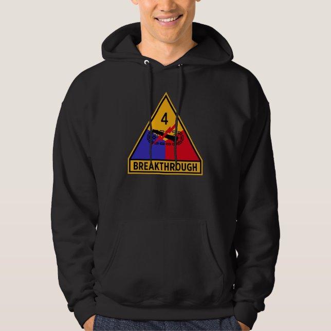 4:e beväpnade divisionen "Breakthrough" Hoodie (Framsida)