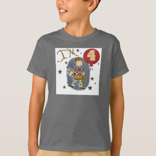 4:e Cowgirl Birthday Tshirts and Gifts
