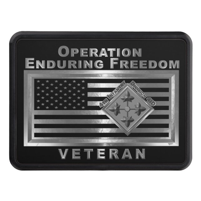 4:e divisionsoperationen "Enduring Freedom" Dragkroksskydd (Framsidan)