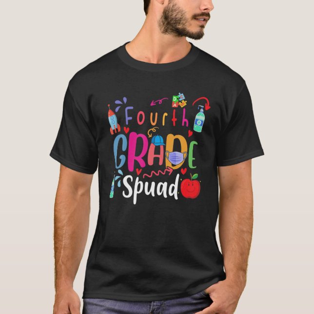 4:e fjärde Klass-centrets första skoldag T Shirt (Framsida)
