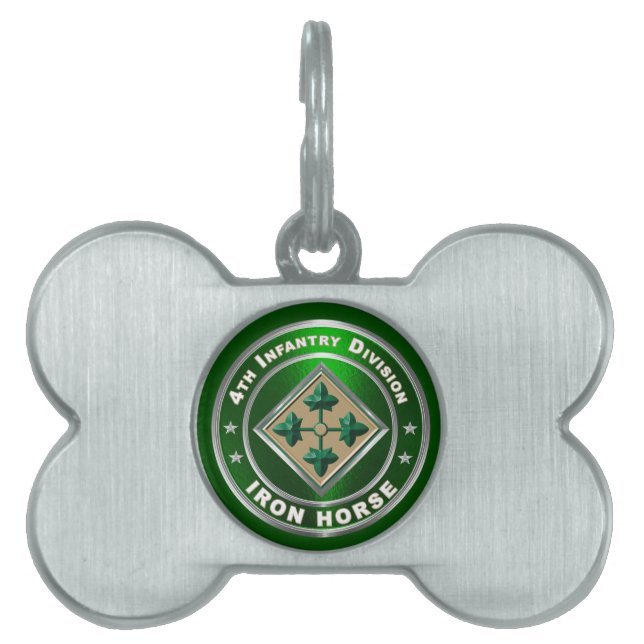 4:e infanteridivisionen ID-bricka husdjur (Framsidan)