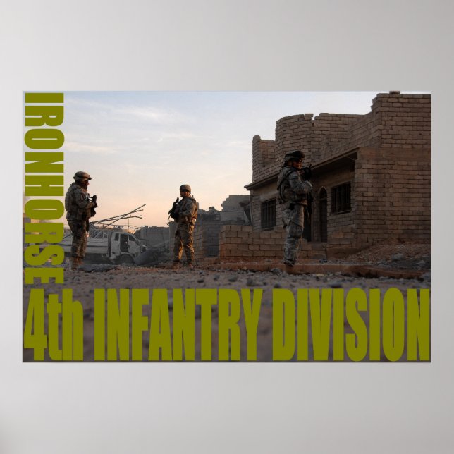 4:e infanteridivisionen poster (Framsidan)