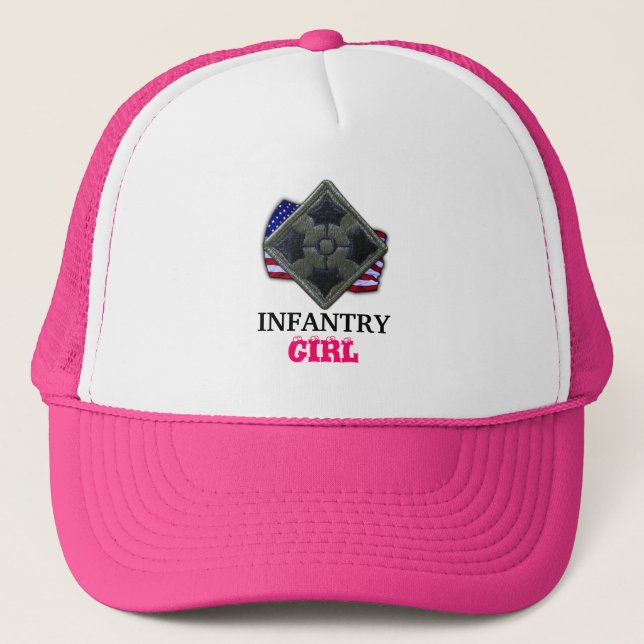 4:e infanteridivisionen vietnam veterans vets truckerkeps (Framsida)