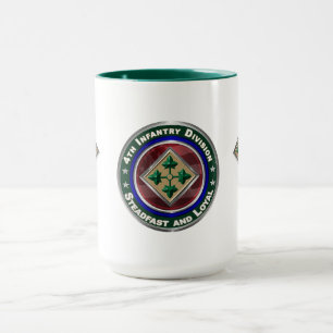 4:e infanteridivisionens souvenir mugg