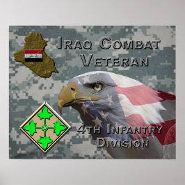 4:e infanteriet i Irak Poster