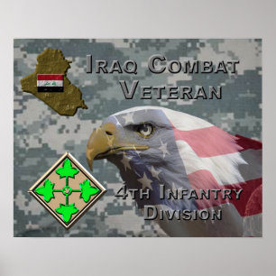 4:e infanteriet i Irak Poster