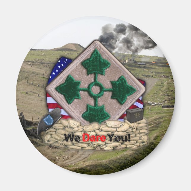 4:e infanteriet, Viq krig, magnet (Framsidan)