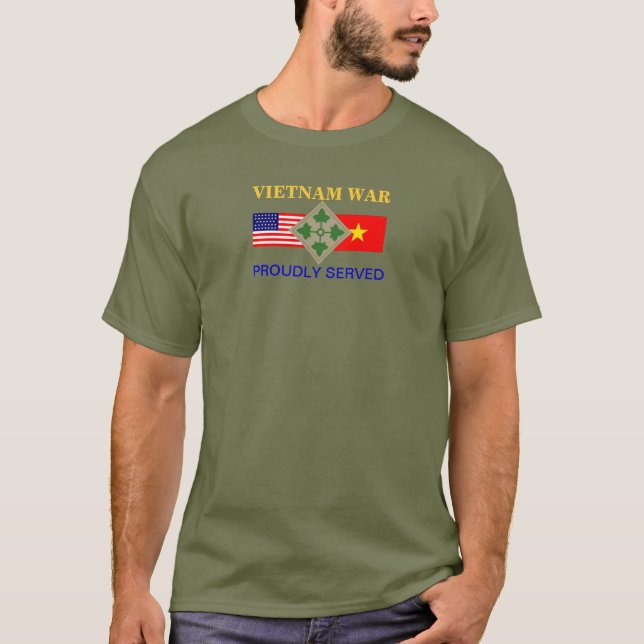 4:E INFANTRÄDESVIETNAM T-SHIRT (Framsida)