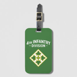 4:e Infantry Division Badge Bagagebricka