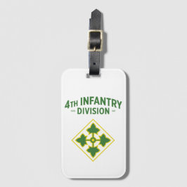4:e Infantry Division Badge Bagagebricka