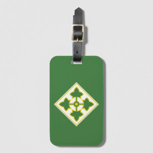 4:e Infantry Division Badge Bagagebricka