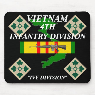 4:e Infantry Vietnam Mousepad 2:a Musmatta