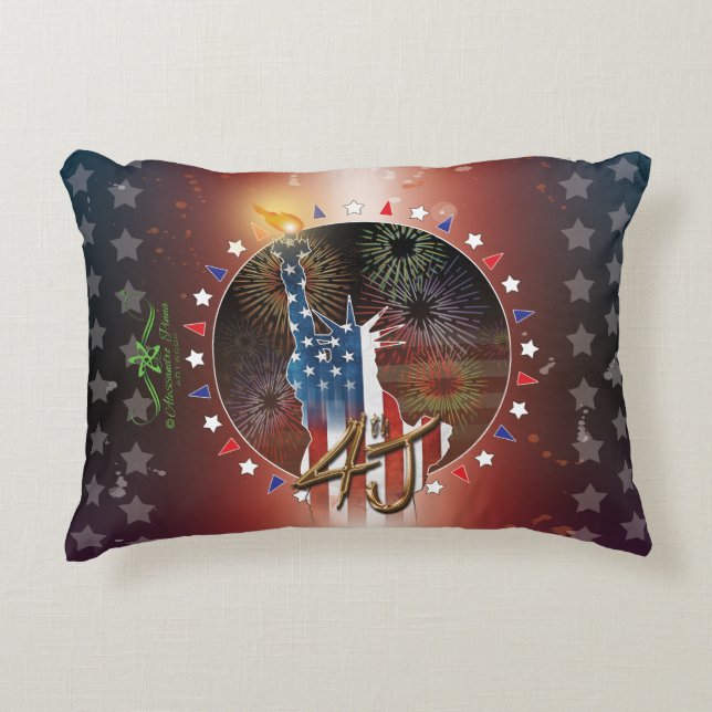 4:e J Prydnadskudde (Framsidan)