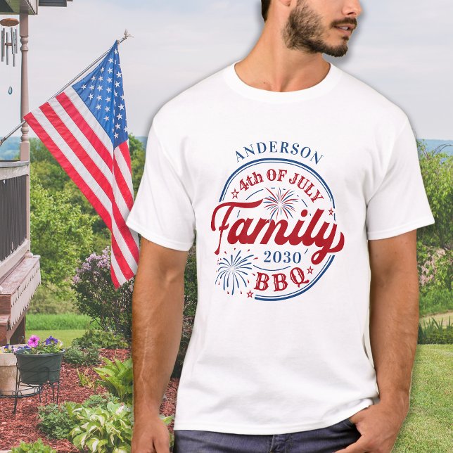 4:e juli 2010-Personligens familjeåterförening T Shirt (Skapare uppladdad)