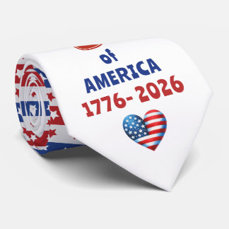 4:e juli 250 år av Amerika SEMIQUINCENTENNIAL Slips