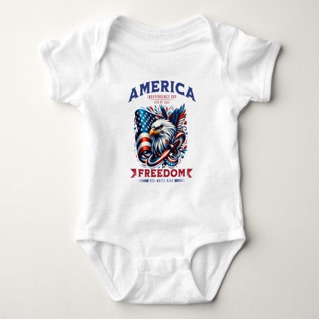 4:e juli American Eagle Sublication-61901 T Shirt (Framsida)