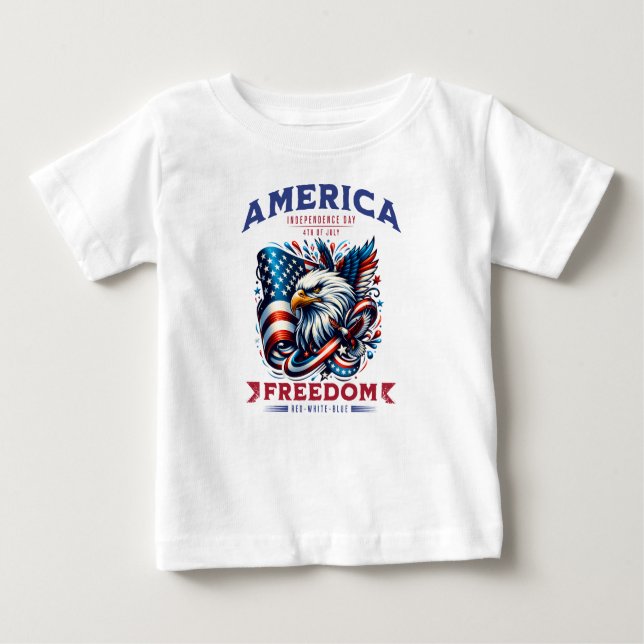4:e juli American Eagle Sublication-61901 T Shirt (Framsida)