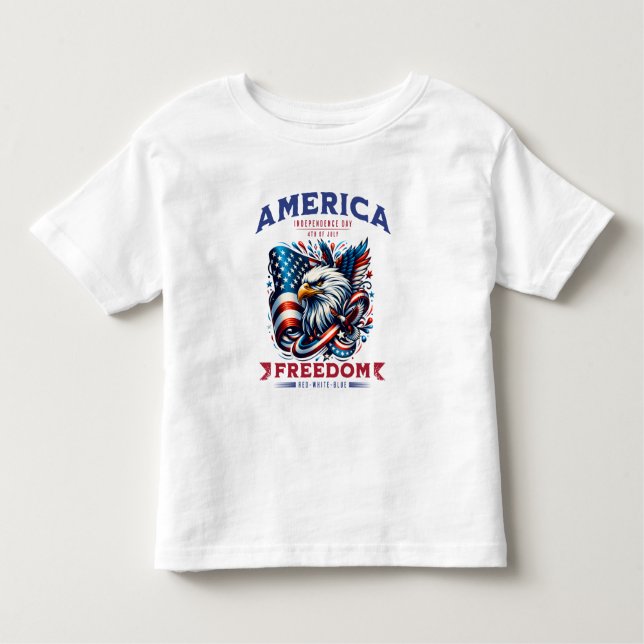 4:e juli American Eagle Sublication-61901 T Shirt (Framsida)