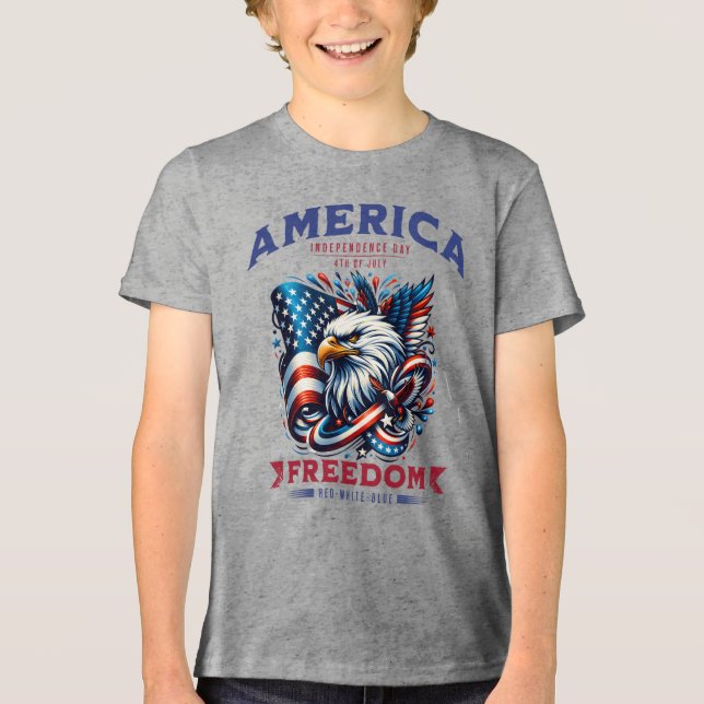 4:e juli American Eagle Sublication-61901 T Shirt (Framsida)