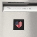 4:e juli Amerikanska Flagga Patriotic USA Star Str Magnet<br><div class="desc">4:e juli Amerikanska Flagga Patriotic USA Star Rand</div>