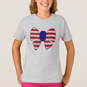 4:e juli-apparaten America USA flagga Patriotic ri T Shirt