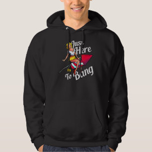 4:e juli är jag här för att bang Party-utrustning Hoodie