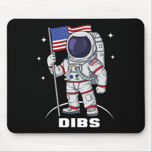 4:e juli Astronaut USA Amerikansk Flagga Patrio Ro Musmatta
