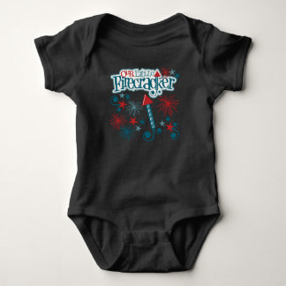 4:e juli Baby Black One Biet T Shirt